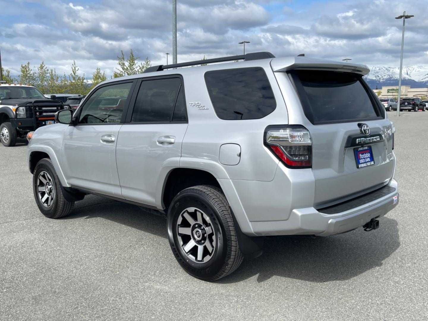 2023 SILVER TOYOTA 4RUNNER TRD OFF-ROAD (JTEPU5JR9P6) with an 4.0L engine, Automatic transmission, located at 1960 Industrial Drive, Wasilla, 99654, (907) 274-2277, 61.573475, -149.400146 - Photo#2